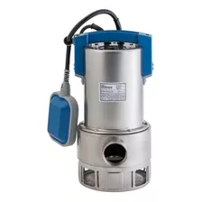 Motorarg Sm Inox 1100 Domba Desagote Agua Sucia 1.5 Hp Color Azul Monofásica 220v