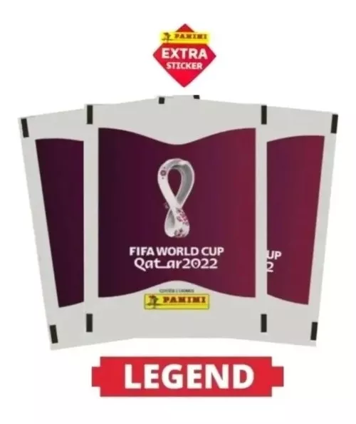 3 X Pacote Bugado Legend - Copa Do Mundo Lacrado Sem Corte