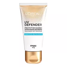 Protetor Solar Loreal Paris Uv Defender Hidratação Rev Fps60