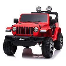 Camioneta Jeep Rubicon A Bateria Para Niños Tterreno