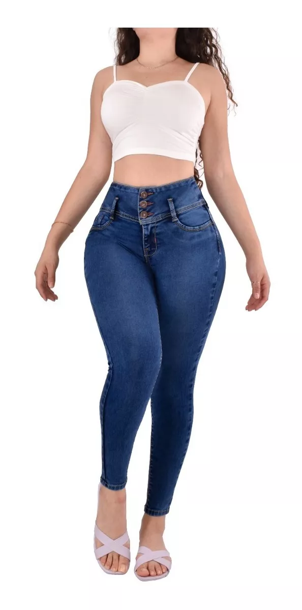  Jeans Dama Pantalones  Mujer Colombiano  Pompa Maxi Pompi