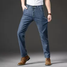 Jeans Finos De Pierna Recta Para Hombre De 3 Colores Para Pr