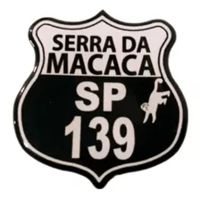 Adesivo Resinado Serra Da Macaca Rotas De Moto.