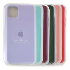 Funda De Silicona Para iPhone 11, 11 Pro, 11 Pro Max Colores