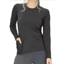 Blusa Térmica Feminina Proteção Uv50+ Natação/praia/mergulho