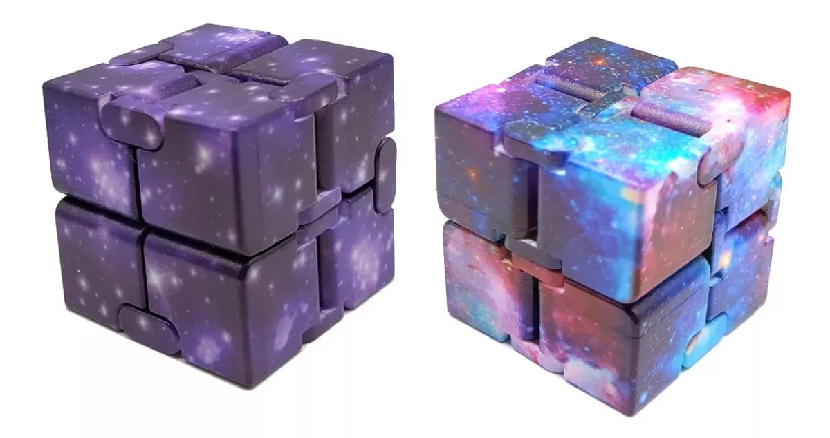 Cubo Infinito Fidget Cube Anti Estresse Sensorial Feed Toys