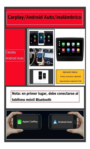 Radio Estereo Android Gps D-max Dmax 2020-2022 4+32g Carplay Foto 6