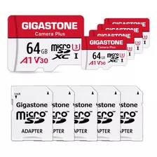 Tarjeta De Memoria Gigastone Micro Sd De 64gb (x5 Unidades)