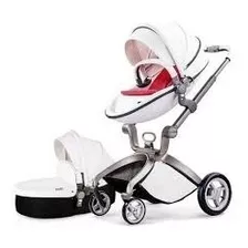 Carreola Bebe Europea Hot Mom De Piel Travel 2 In 12018