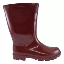 Bota De Lluvia Gummi Caña Corta Nuevas Con Pequeños Detalles