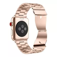 Correa Acero Fintie Compatible Con Apple Watch 42mm Bronce