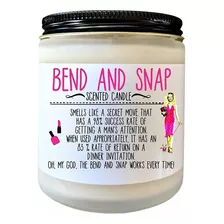 Bend And Snap Legally Blonde Gift Scented Candle Funny Candl