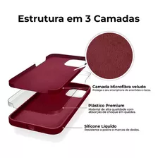Case Capinha Compatível Com iPhone 11 Diversas Cores Cor Cinza/lavanda