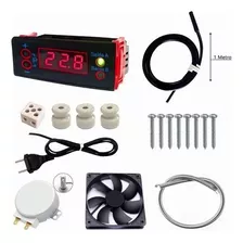 Kit Chocadeira Termostato + Resistencia + Isoladores + Motor