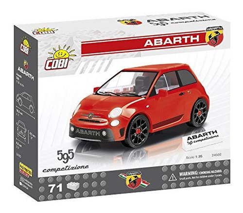 Cobi Fiat Abarth 500 (2018), Rojo Foto 3