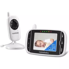 Monitor De Video De Bebe Con Camara Y Audio, Vision Nocturna