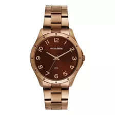 Relógio Mondaine Feminino Analógico Chocolate 32213lpmvme3