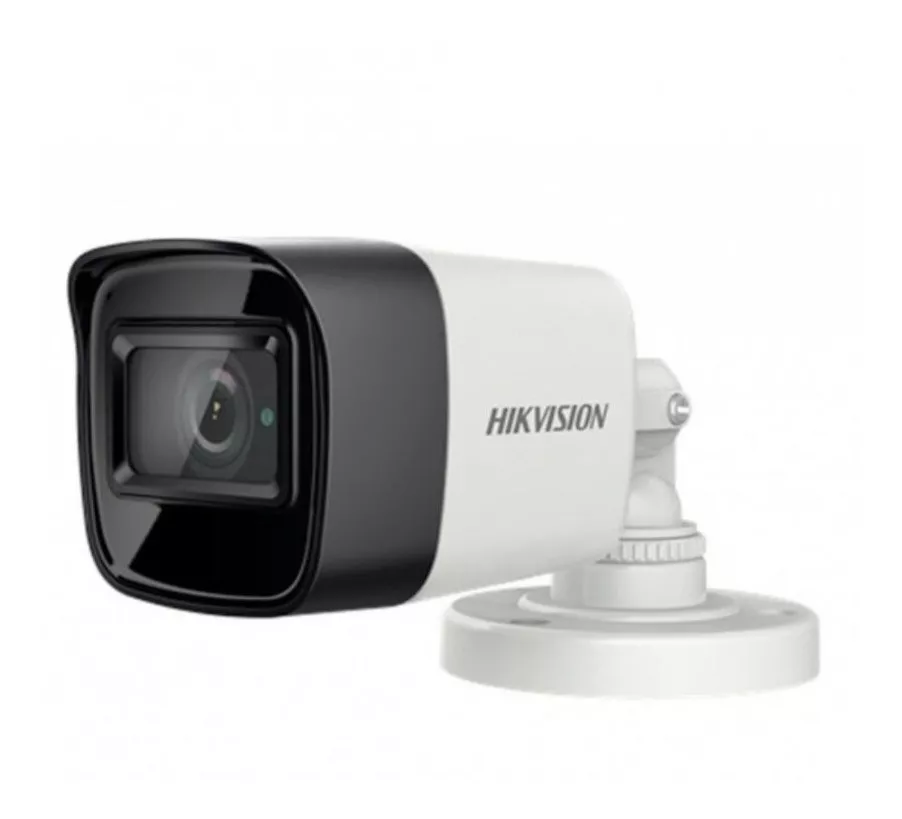 Cámara De Seguridad Hikvision Ds-2ce16d0t-exipf 2.8mm Con Resolución De 2mp Visión Nocturna Incluida Blanca