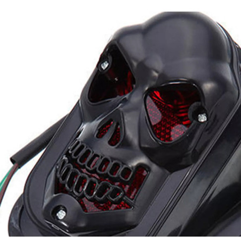 Calavera De Luz De Freno Led Decorativa Personalizada Para M Foto 6