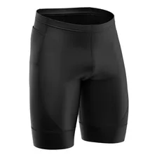 Short Ciclismo Bolsos Homem Gel Bermuda Bike Poliéster