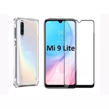 Capa Case Capinha P/ Xiaomi Mi 9 Lite + Película 3d 