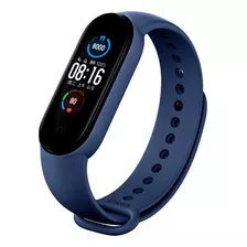 Correa Compatible Xiaomi Mi Band 3 Y 4 Azul Oscuro