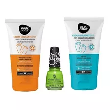 Pack Glaze-frosty Lime + Bn Exfoliante E Hidratante Pies