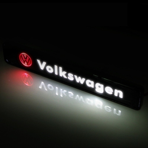 Emblema Led Parrilla Volkswagen Foto 3