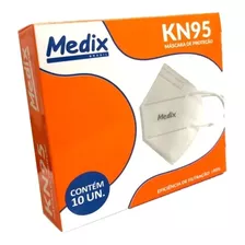 Kit 10 Máscara Kn95 Proteção Camada Respiratória Pff2 N95