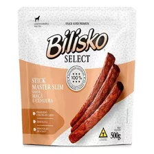 Petisco Bilisko Palito Para Cães Sabor Maçã E Cenoura 500g