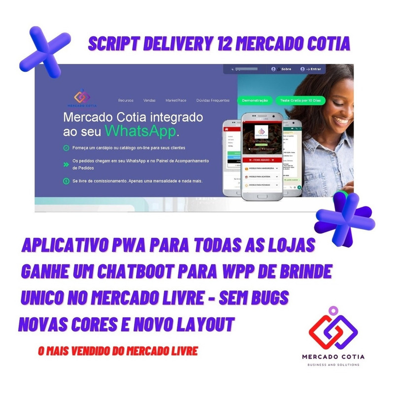 Script Delivery Multi Loja Lançamento Com Apps E Site Brinde