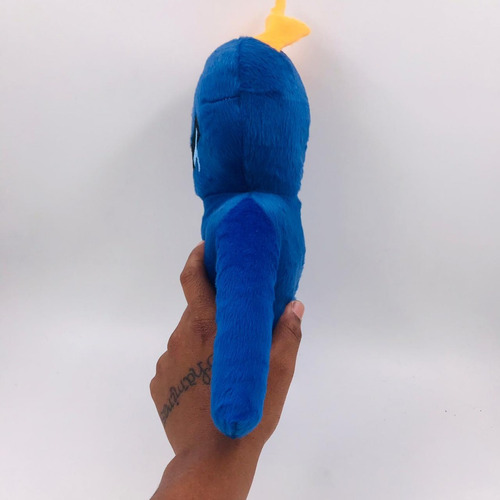 Pelúcia Azul Babão Rainbow Friends Roblox Monstro Blue 30cm