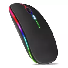 Mouse Usb Sem Fio 2.4ghz Bluetooth Botão Silencioso macio