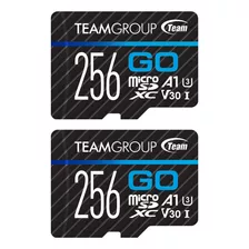 Teamgroup Go Card 256 Gb X 2 Unidades Micro Sdxc Uhs-i U3 V.