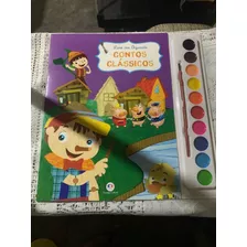 Livro Com Aguarela Contos Clássicos