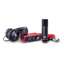 Interface Focusrite Kit Scarlett Solo Studio 3g