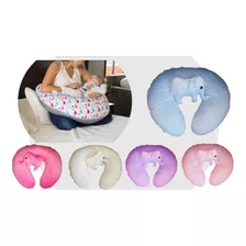 Almohada Cojín Materno De Lactancia Multiusos 5 Colores