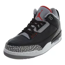 Tenis Jordan Retro 3 Hombre 50% Descuento Negra