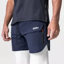 Short Bermuda Masculino Corrida Tactel Elastano Academia