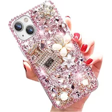 Funda Para iPhone 13 Luxury Bling Glitter Tpu Blando-02