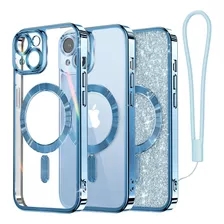 Funda De Celular Meifigno, Para iPhone 15, Cielo Azul