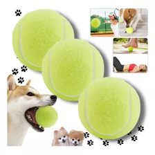 Pelota Tenis Juguete Para Perros Pack X 3 Unidades. 