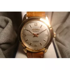 Bellisimo Reloj Delbana Automatic '55 Antiguo Oro Plaque18k