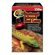 Ampolleta Infrarroja Reptiles Incubadora 150w Zoo Med