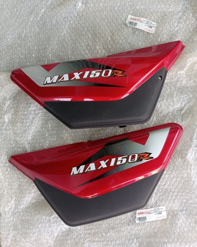 Tapas Laterales Moto Max 150 Um Rojo