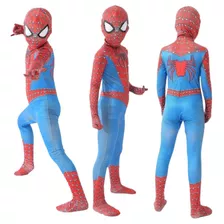 Fantasia Infantil Homem Aranha Clássico Pronta Entrega 