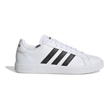 Tênis adidas Grand Court Base 2.0 Branco Preto Original