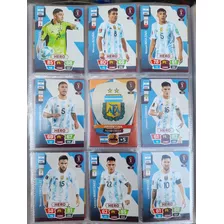 Cartas Adrenalyn Qatar 2022 Panini Selección Argentina Compl