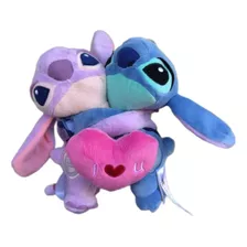 Lilo Stitch Pelúcia Casal De Namorados Lilo E Angel 20 Cm 