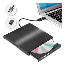 Grabadora Cd/dvd Lector De Cd Externa Portátil Con Usb 3.0